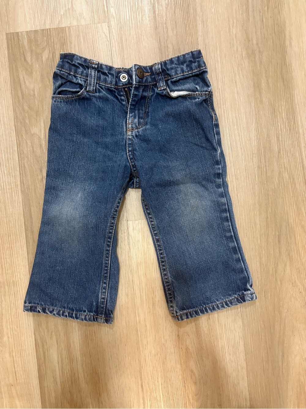Gymboree Kids Dark Blue Straight-Leg Denim Jeans